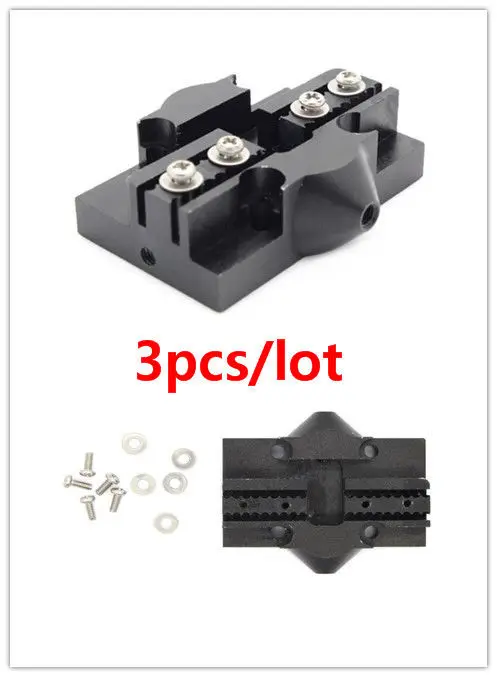 

3pcs Aluminum Mini Carriage M3 Tackle Effector Hammock for kossel 3D printer