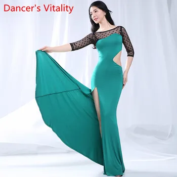 

Belly Dancing Practice New Suit 2019 Sexy Beginner Dress Oriental Dance Dress Women Belly Dance Costumes M,L,XL