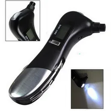 6 в 1 Многофункциональный Автомобильный спасательных операций походов аварийный фонарь светодиодный дисплей Автомобильный цифровой ЖК-датчик давления в шинах