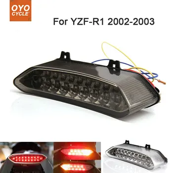 

Motorcycle Integrated LED Tail Light Brake Turn Signal Blinker For Yamaha YZF R1 YZF-R1 2002 2003