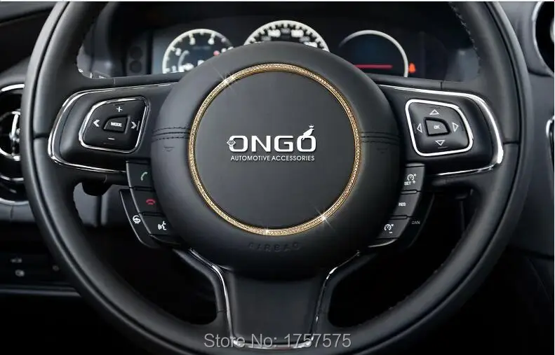 car steering wheel ring trim for Jaguar XJ accessories  (5)