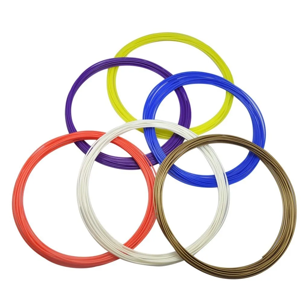 

10m x 24 colors PLA 3D Printing Material 3D Pen Filament PLA 1.75mm Plastic Refill for 3D Impresora Drawing Printer Pen Pecil
