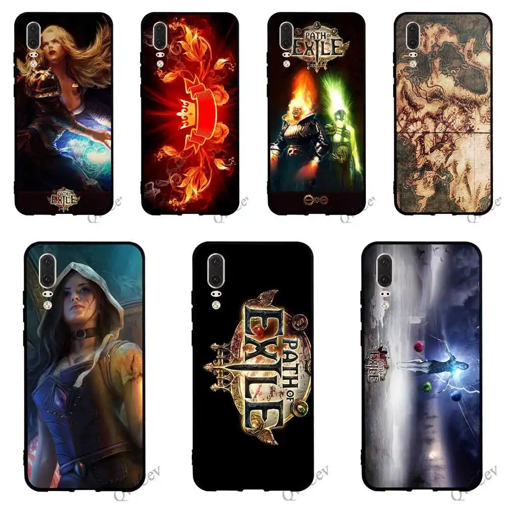

Slim Path of Exile Phone Cover for Huawei Mate 10 Lite Case 20 P8 P20 Pro P10 P9 Mini P Smart Skin