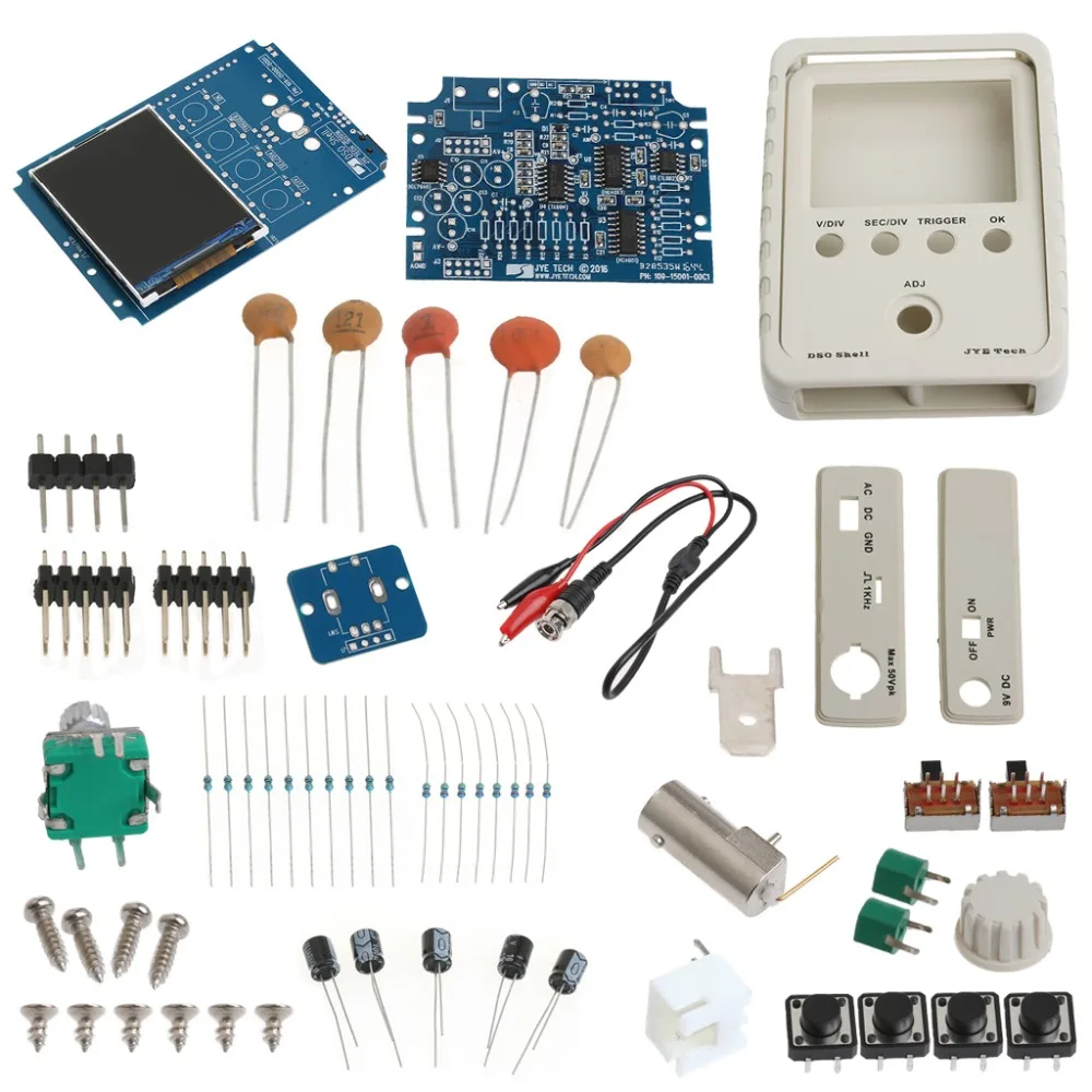 

Mini AVR DSO150 Pocket Digital Oscilloscope Kit+USB Cable and Probe DIY Learning New