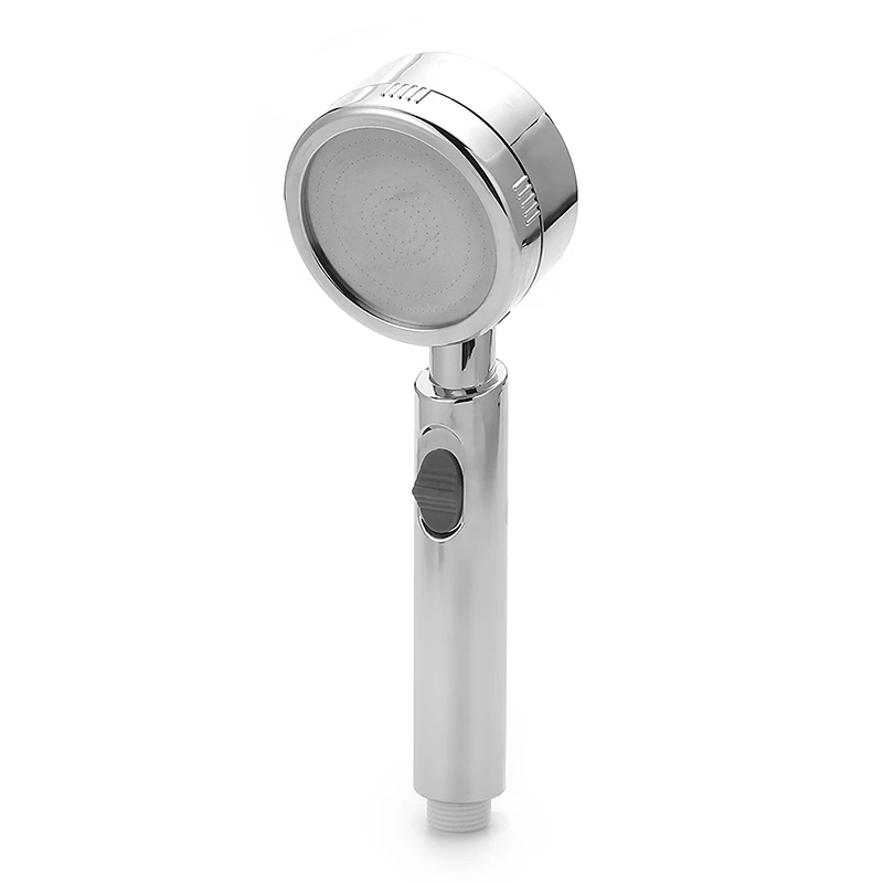 Mrosaa يده دش رئيس حمام البخاخ ABS + الفولاذ المقاوم للصدأ التبديل سبا تضغطان تصفيتها الكروم الحمام الدش