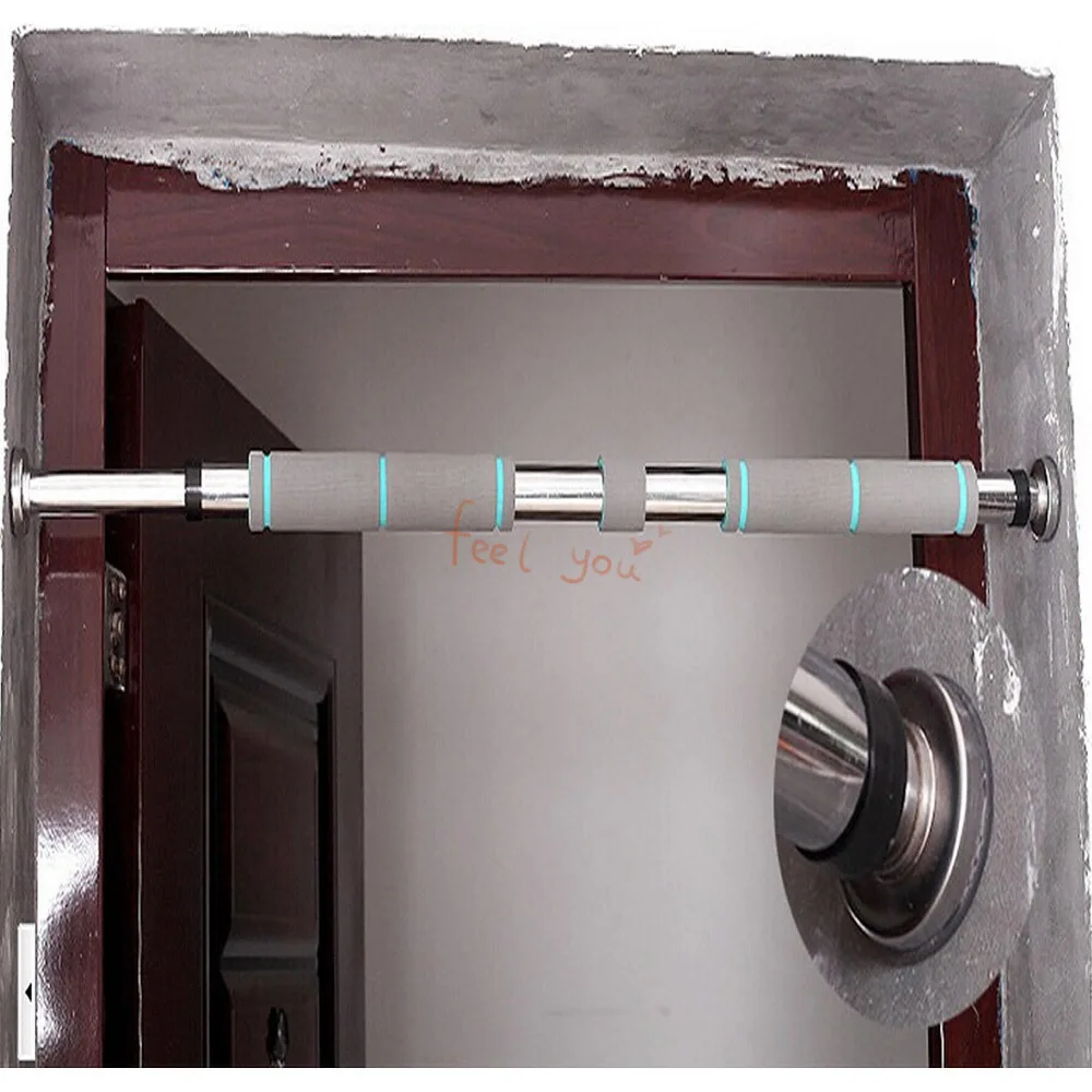 Portable Door Home Gym Bar Iron Wall Mounted Exercise Workout Chin up