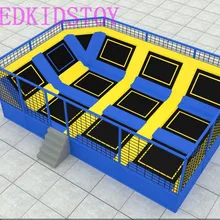 Гимнастический батут на заказ 8x6x2,5 м для взрослых и детей HZ-LG071