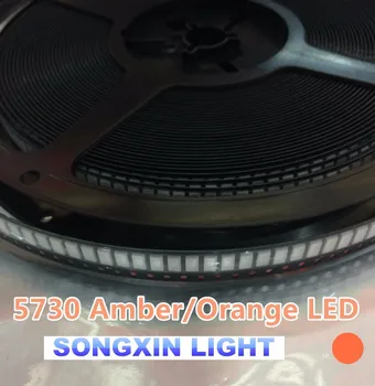 

1000pcs Orange/amber 5630 5730 Smd Lamps for Led Light String Ultra Bright Diode XIASONGXIN LIGHT 600-610nm Surface Mount Diodes
