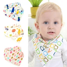 Детские нагрудники из хлопка детский передник для кормления треугольник Слюна полотенце бандана bebe для новорожденных мальчиков девочек слюнявчик s кормления