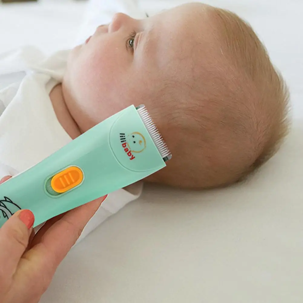 Baby Hair Clipper low noise Waterproof Hair Razor set Baby care 3 comb