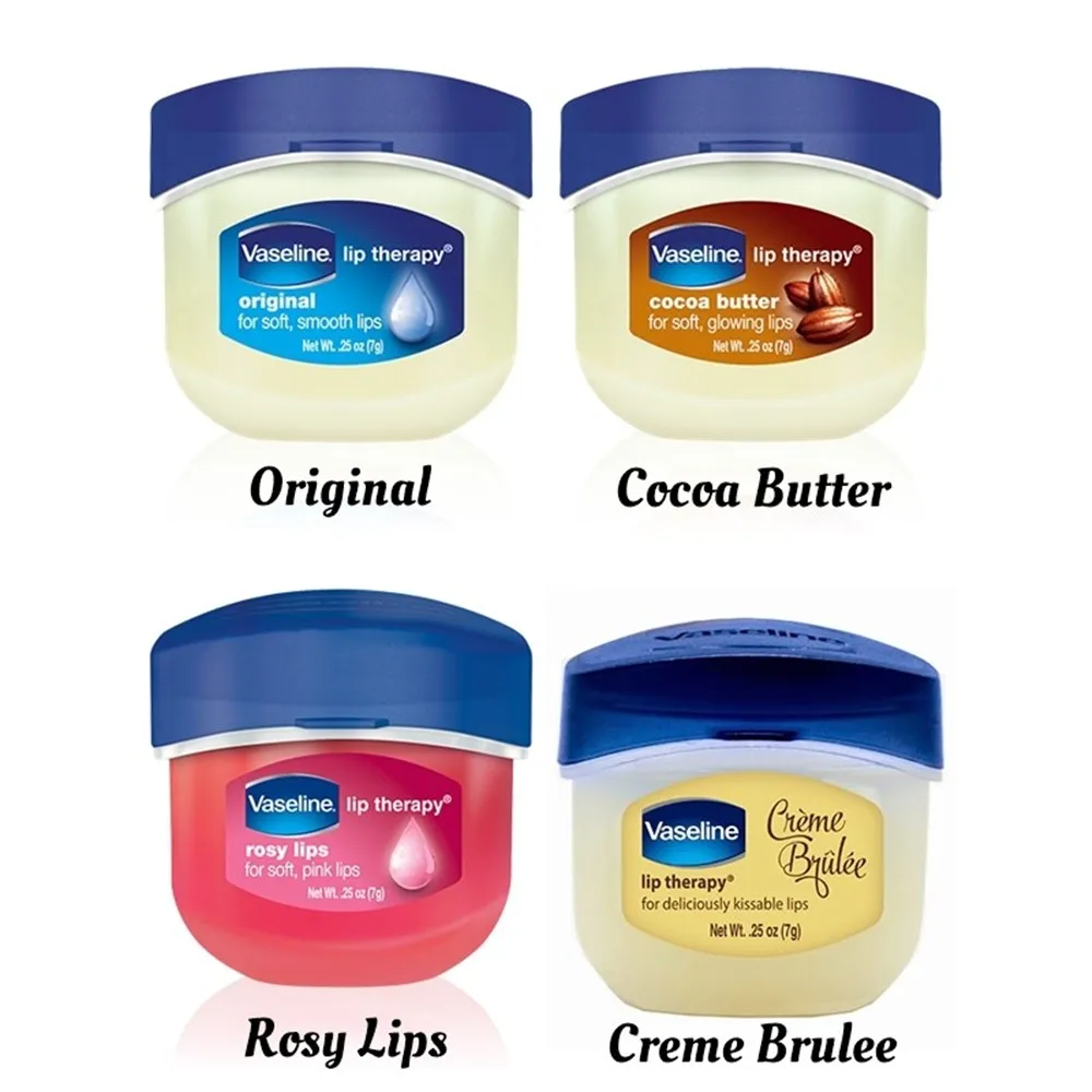 Jual Merek Makeup Lip Care Vaseline Lip Therapy Petroleum Jelly Lip Balm Asli Cocoa Brulee Melembabkan Perbaikan Bibir Kerut Lipstik