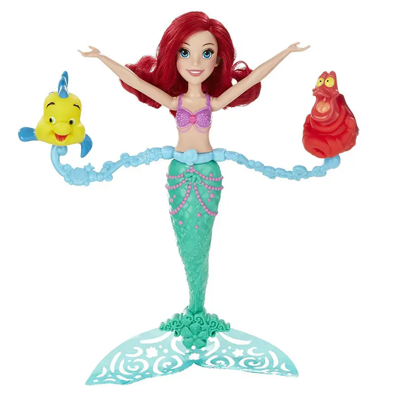 little mermaid water doll
