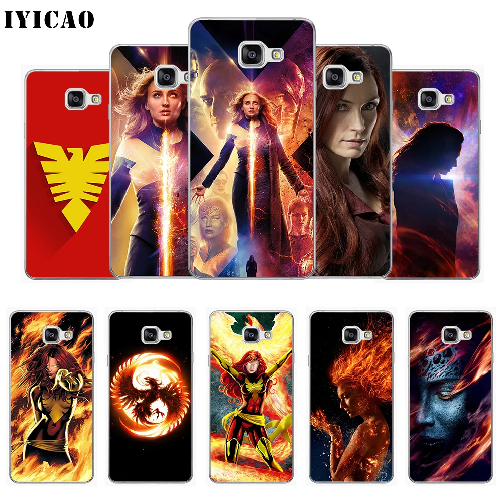 IYICAO X Men Темный Феникс Фильм Мягкий силиконовый чехол для телефона Samsung A10 A30 A40 A50 A70