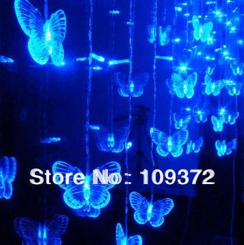 3m redyellowbluewhitegreenpinkpurple led butterfly string fairy light merry christmas decoration outdoor indoor lamps in led string from lights - Blue And White Outdoor Christmas Decorations 3m redyellowbluewhitegreenpinkpurple led butterfly string fairy light merry christmas decoration outdoor indoor lamps in led string from lights - Blue And White Outdoor Christmas Decorations