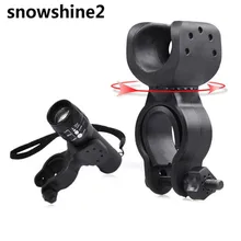 Snowshine2 #3001 Факел Клип Гора Велосипед Передний Свет Кронштейн Фонарик Держатель 360 Вращение бесплатная доставка оптовая