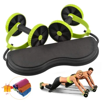 

Fitness Ab Wheel Roller with Mat Trainer Abdominal Arm Leg Leg Exercise Multi-functional Exercise Fitness Gym Equipment