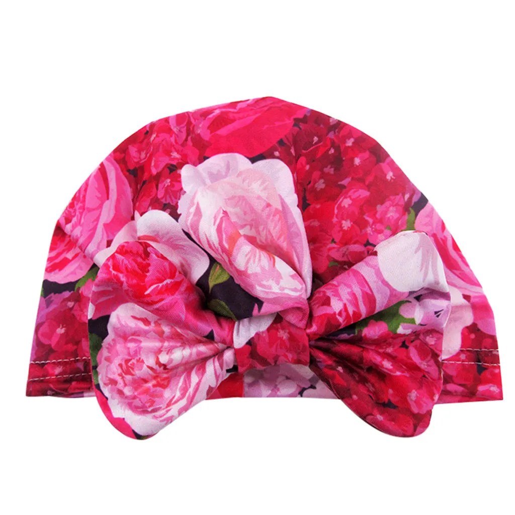 

Newborn Baby Hats Boy Girl Baby Sun Hat Floral Bowknot Cap Toddler Turban Photo Props Summer Autumn Spring Hats Suit for 0-2T@40