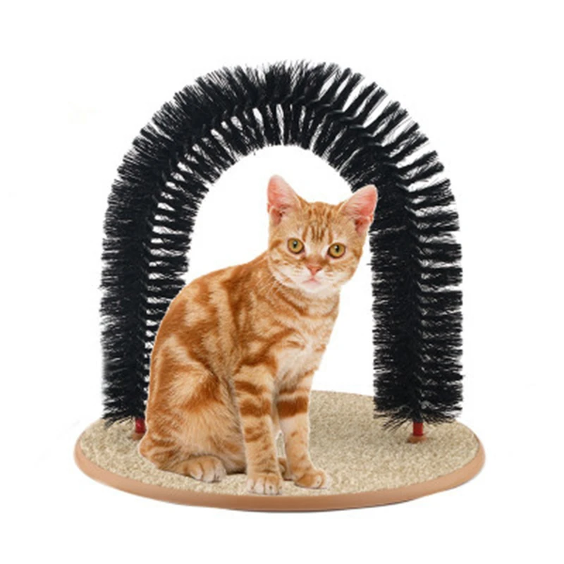 Chat Drole Fracassant Chat Brosse Pour Chat Chat Jouet Gadget Maison Moteur Peluches Scratch Auto Groomer Massage Aliexpress