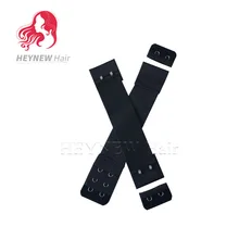 Регулируемая эластичная лента для создания париков 3 шт./лот Аксессуары для париков черный цвет