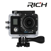 DHL богатый SJ8000D 4 K Экшн-камера 2,0 двойной ЖК-экран 16 МП Спортивная WiFi камера 30 м Водонепроницаемая мини видеокамера 170 градусов HDMI