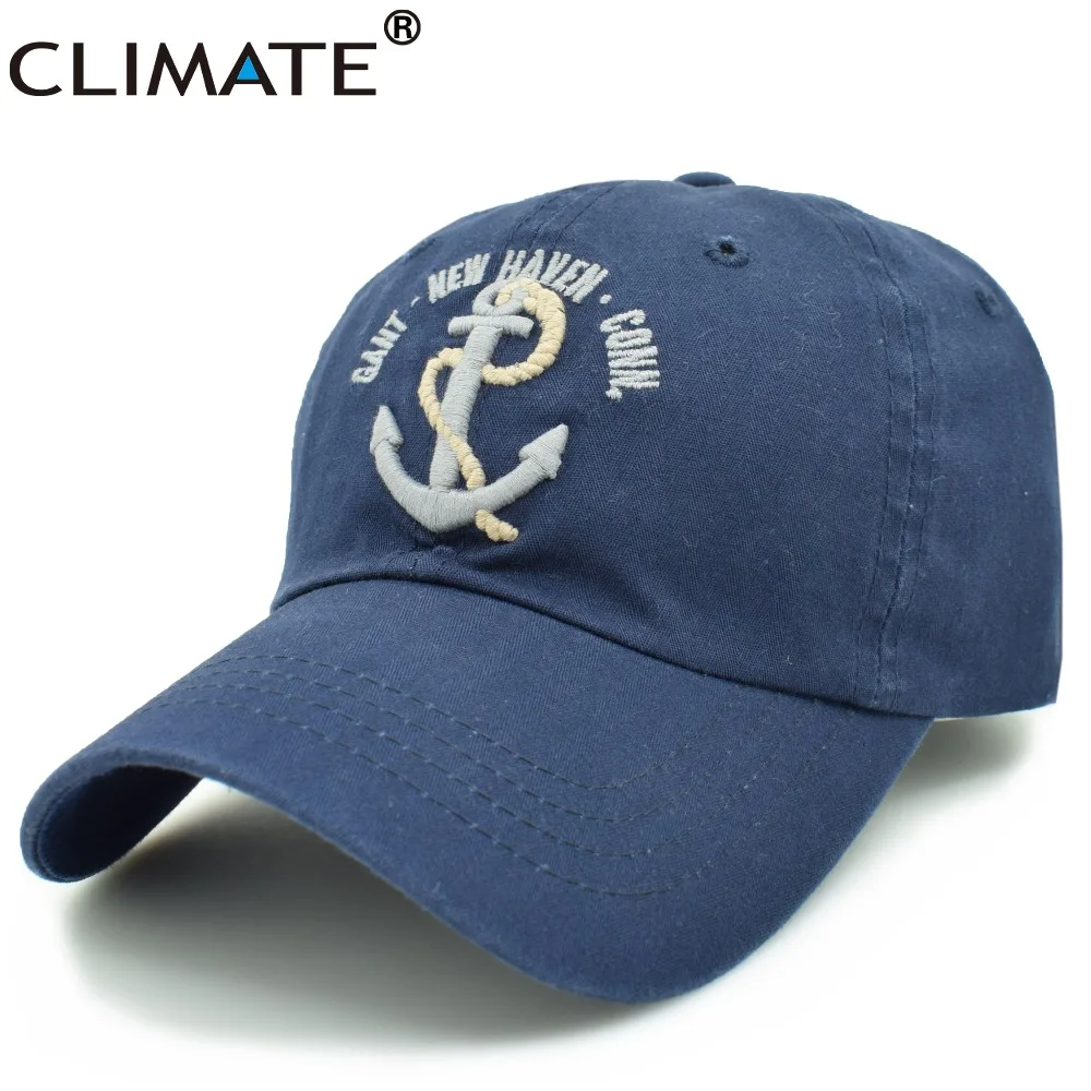 CLIMATE Youth Men Women Navy Sea Force 3D Hooks Baseball Caps Great