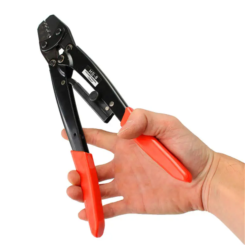 

1.25-16mm2 16-6AWG Wire Crimper Cable Crimping Plier Terminal Anderson Plug Crimp Tool Rust Proof Ratchet Mechanism
