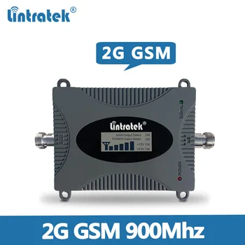 

Lintratek Gain 65dB 900 GSM Mobile Signal Booster 2G GSM Signal Amplifier GSM 900MHZ Cellphone Signal Repeater with display @5.8