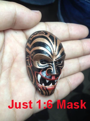 Delicated 1/6 масштаб солдат мини-маска PAYDAY Bodhi для коллекции фанатов - Цвет: Just Mask