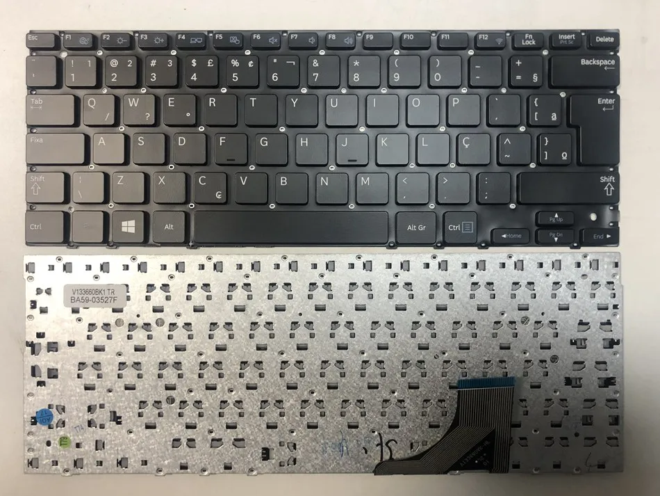

Brazil Portuguese keyboard For SAMSUNG NP530U3B 530U3B NP530U3C 530U3C NP535U3C 535U3C NP540U3C 540U3C 532U3C BR and po Layout