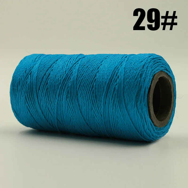 Высокое качество 1 мм толстые нитки для шитья ручной вязки линии вязания дивана подушки обуви сиденья автомобиля сшитые нитки 140 м - Цвет: blue thread