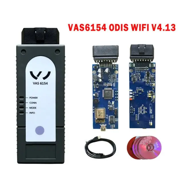 Оригинальный OKI VAS 5054A ODIS V4.3.3 Keygen Bluetooth AMB2300 6154 wifi VAS5054A полный чип VAS5054 UDS для VAG