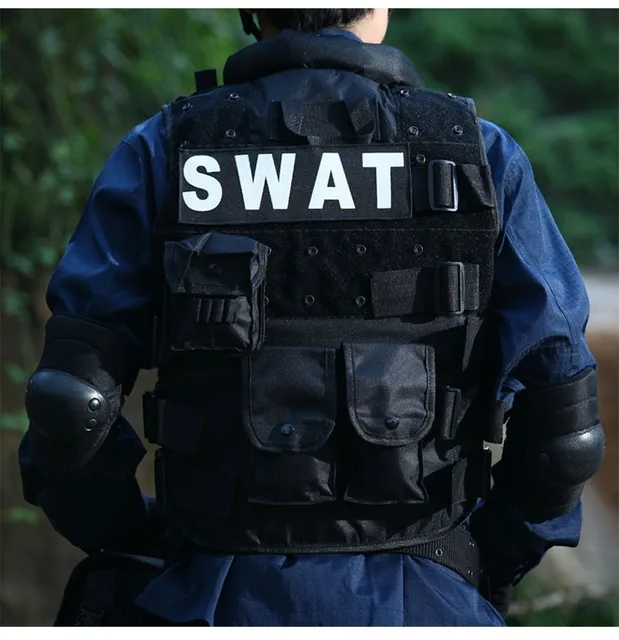 Men SWAT FBI Security Protective CS Vest high quality Outdoor Military