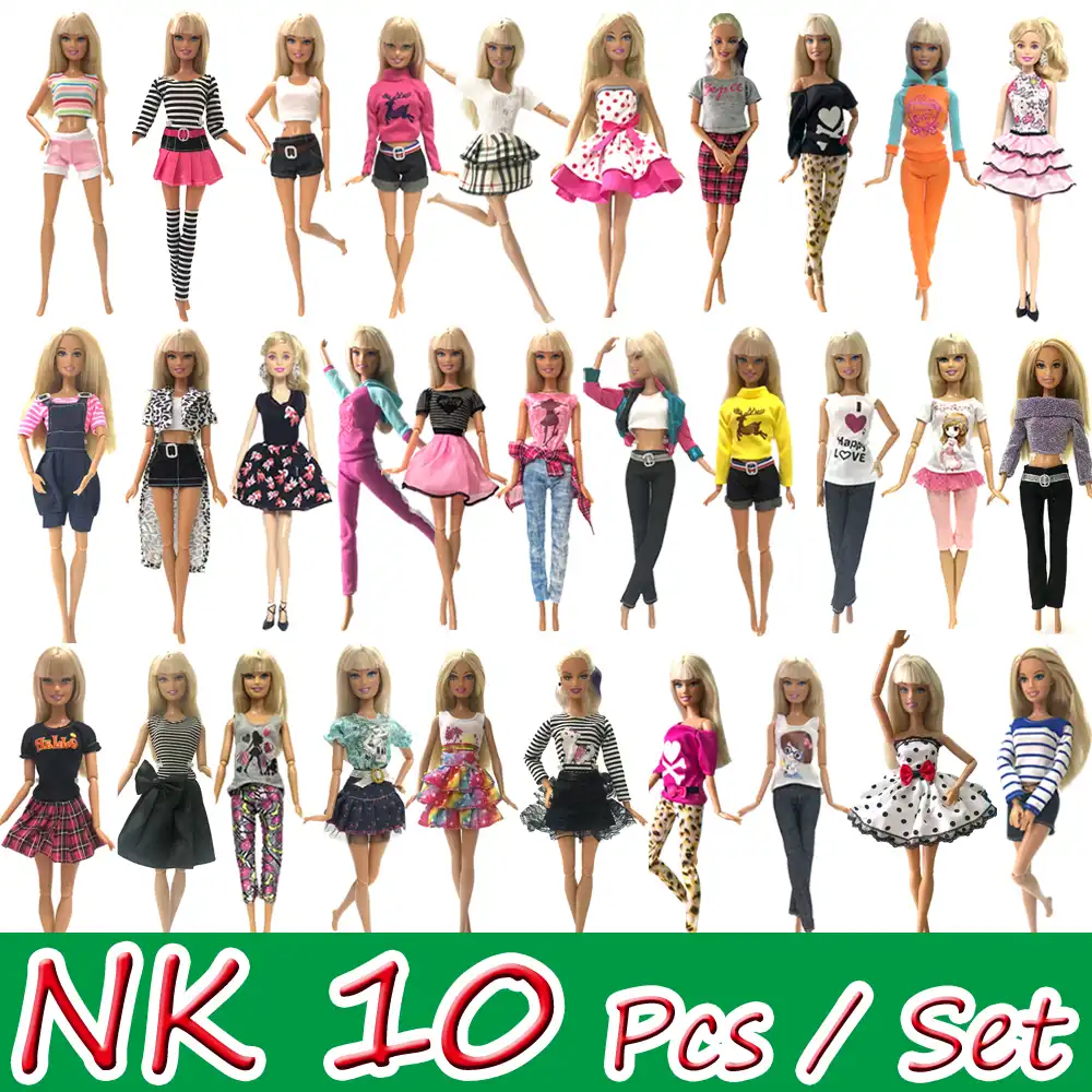 barbie doll with dress set