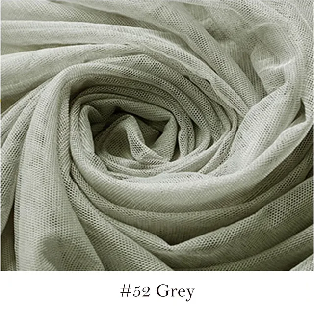 150cm Sheer Soft Tulle Fabric Nylon Net Fabric Plain Soft Net Fabric Available in Many Colors