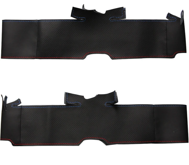 Black Artificial Leather Car Steering Wheel Cover for BMW E39 E46 325i E53 X5