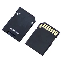 Centechia 2 шт. Лидер продаж Популярные Флэшка MicroSD TF для SD SDHC карты памяти адаптер преобразовать в SD