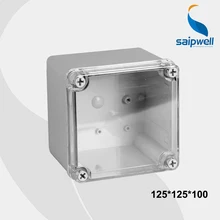 125*125*100 мм Размеры PC IP66 Водонепроницаемый Пластик изолятор блок выключателей чехол/Водонепроницаемый корпуса с утверждением CE(DS-AT-1212
