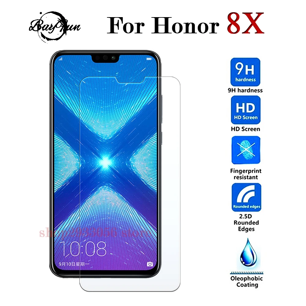 Protective Glass On Honor 8X Tempered Glass For Huawei Honor8X ...
