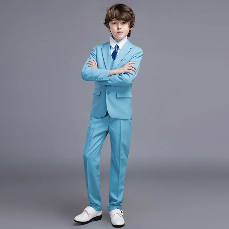 

High Quality Elegant Honorable Costume Garcon Mariage Worsted Custom Color Regular Special Wedding Boys' Attire XY010