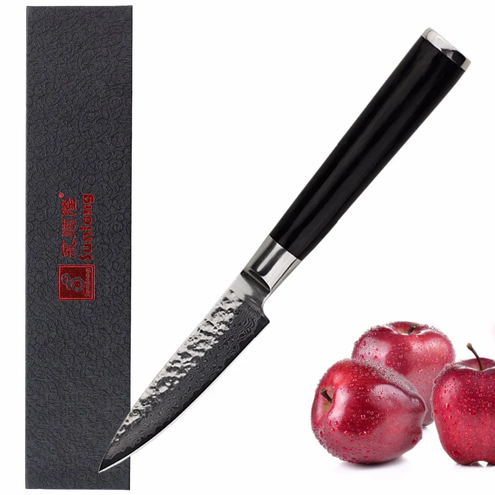 High quality 3.5" paring knife Japanese VG10 Damascus kitchen knife