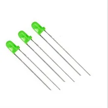 15000 шт 3 мм зеленый Ультра яркий рассеянный зеленые светодиодные лампы 3 мм диффузионная зеленая светодиодный 3 мм зеленый объектив светодиодный 3 мм Большой/широкоугольный зеленый светодиодный