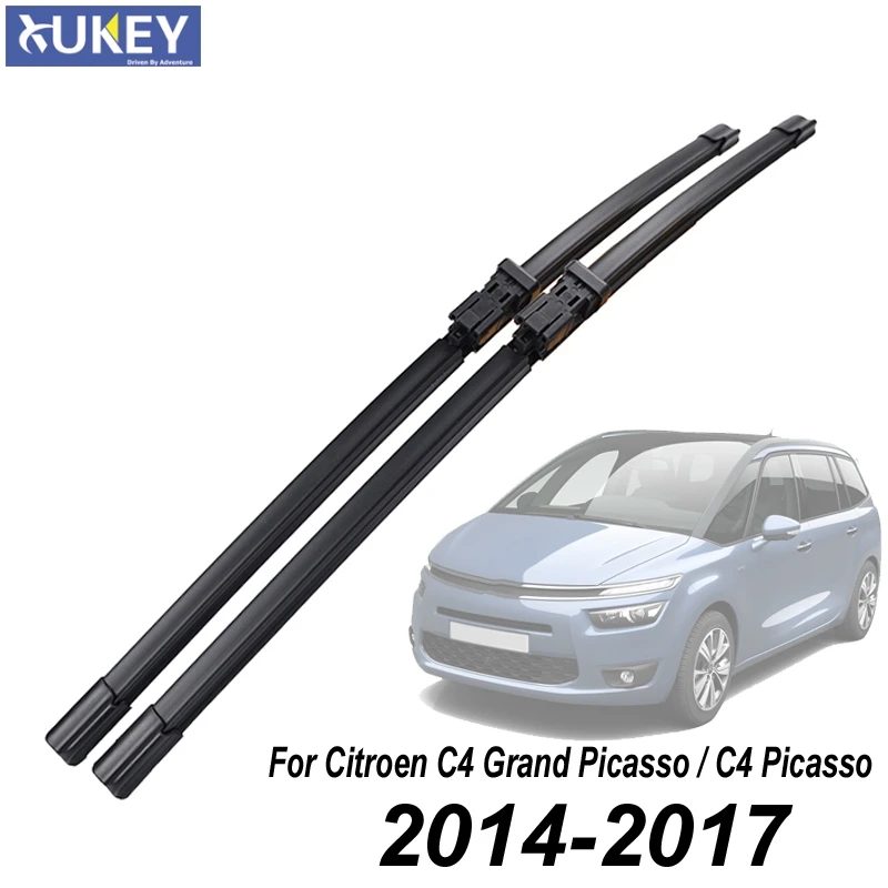 Xukey 30" 30"Windscreen Wiper Blades Front Window For Citroen C4