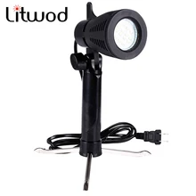 Litwod Z20 фон для фотосъемки освещение красный/зеленый/синий 12 светодиодов лампа Портативный Настольная лампа для тканевый фон для профессиональной студийной освещение с складной штатив с тремя опорами и ноги