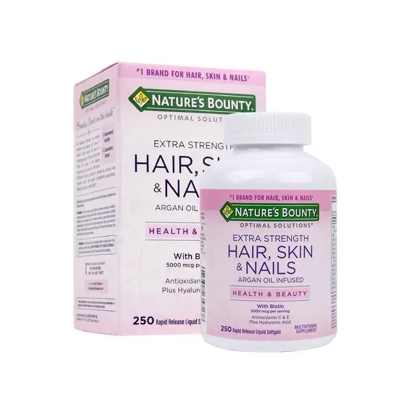 Коллагеновые таблетки Nature'sBounty импорт из США 250 зерен 1 бутылка против alopecia