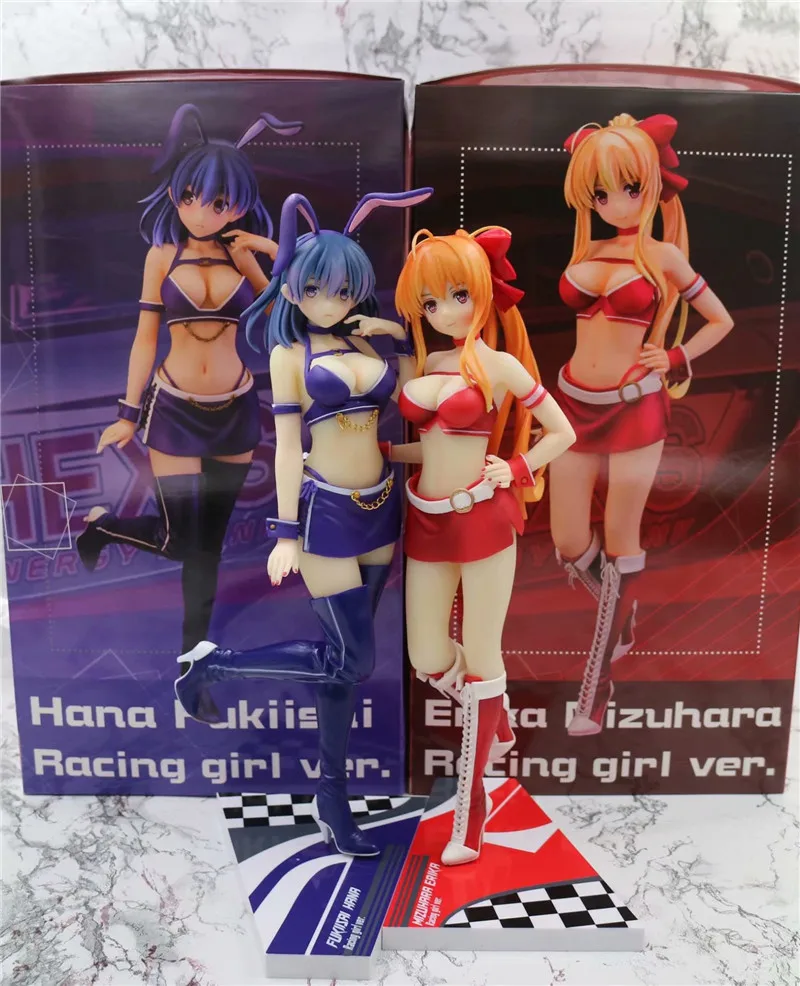 

29CM Comic Aun Hana Fukiishi Erika Mizuhara Racing bunny girl ver. illustration by Kurehito Misaki Soft Chest Sexy Action Figure