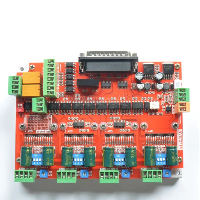 4 осевое Breakout совета параллельно Драйвер шагового двигателя Модуль LV8727