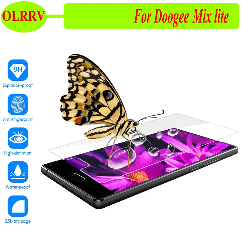 OLRRV Для Doogee Mix Lite закаленное стекло Передняя пленка протектор экрана 5 2 ''Для