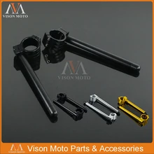 Мотоцикл 7/" 22 мм регулируемый зажим на руль 31/33/35/36/37/38/39/40/41/43/45/46/47/48/50 /51/52/53/54/55 мм CNC