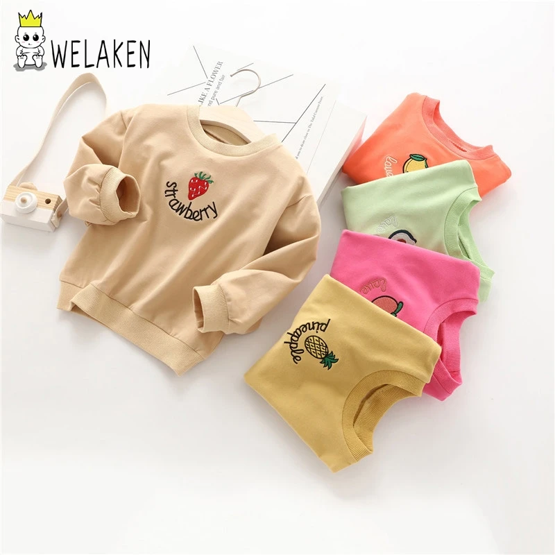 Welaken/Новинка 2019 года; брендовая модная одежда; Верхняя одежда с длинными рукавами и принтом; детская одежда; детские комбинезоны; Одежда для