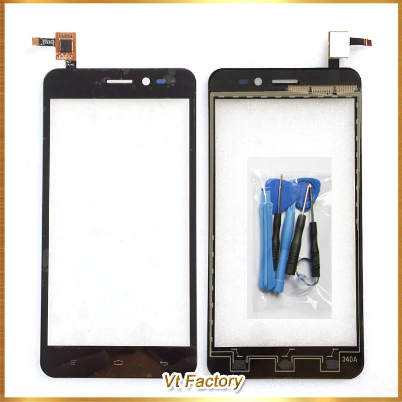 Original Black Touch Screen Digitizer Glass Lens Panel Sensor Touch for Explay Pulsar Touchscreen Touchpad  Without LCD+Tools